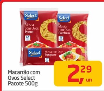 Tenda Atacado Macarrão com ovos select pacote 500g oferta