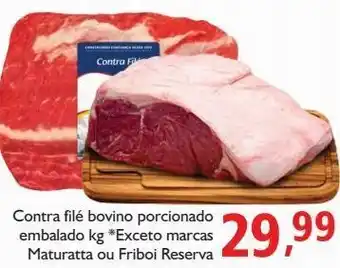 Supermercados ABC Contra filé bovino porcionado kg oferta
