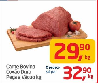 Tenda Atacado Carne bovina coxão duro peça a vácuo kg oferta
