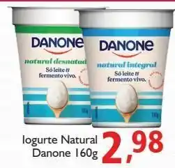 Iogurte natural danone 160g