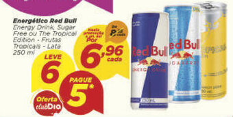 Dia Energetico Red Bull 250ml oferta