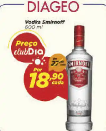 Dia Vodka Smirnoff 600ml oferta