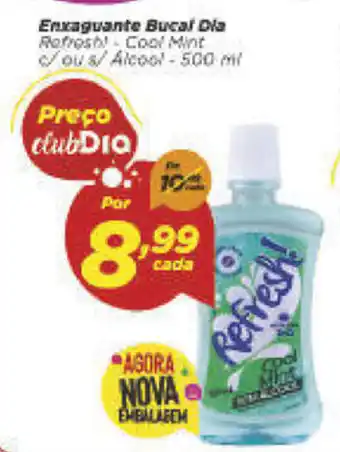 Enxaguante Bucal Dia 500ml