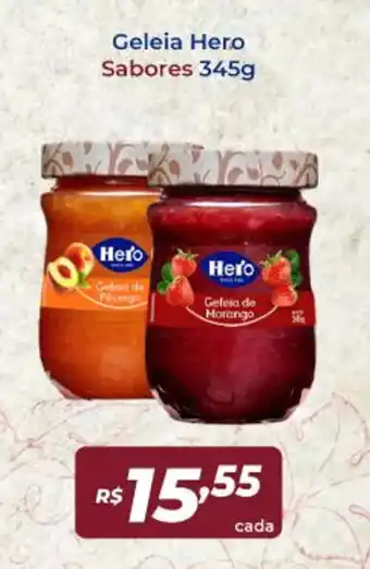 Geleia Hero Sabores 345g