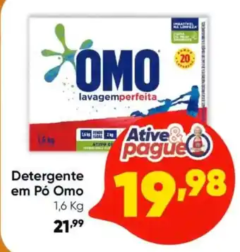 Detergente em Pó Omo 1.6kg
