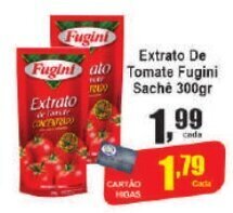 Higa's Supermercado Extrato De Tomate Fugini Sache 300gr oferta