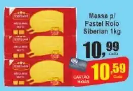 Massa pl Pastel Rolo Siberian 1kg