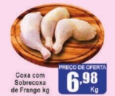 Higa's Supermercado Coxa com Sobrecoxa de Frango kg oferta