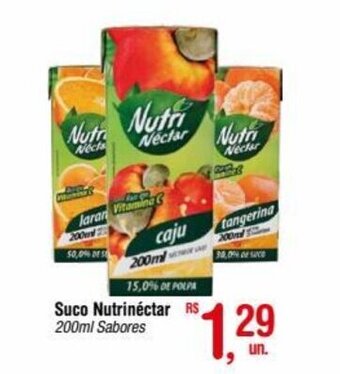 Suco Nutrinéctar 200ml Sabores