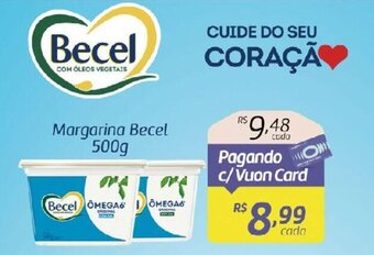 Fort Atacadista Margarina Becel 500g oferta