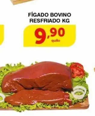Roldão Fígado bovino resfriado kg oferta