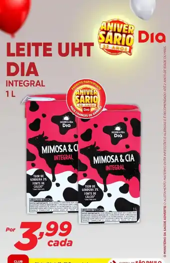 LEITE UHT DIA INTEGRAL 1L