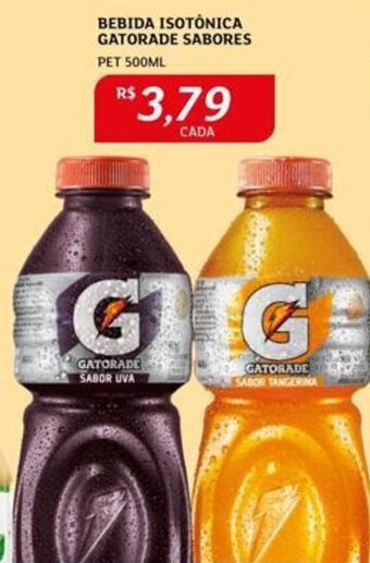 BEBIDA ISOTONICA GATORADE SABORES PET 500ML