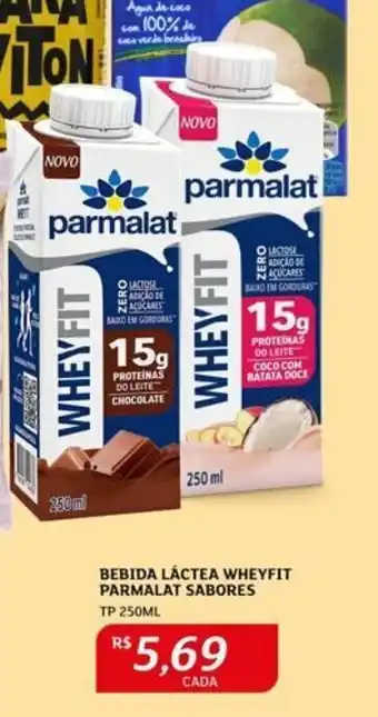 Assaí Atacadista BEBIDA LÁCTEA WHEYFIT PARMALAT SABORES TP 250ML oferta