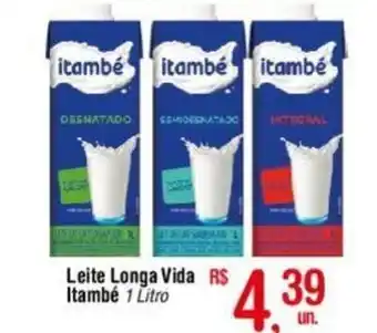 Fort Atacadista Leite Longa Vida Itambé 1 Litro oferta
