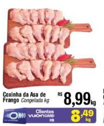 Fort Atacadista Coxinha da Asa de Frango Congelada kg oferta