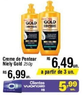 Creme de Pentear Niely Gold 250g