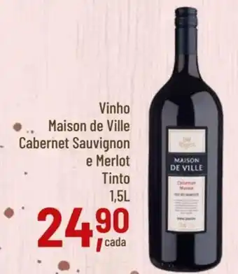 Supper Rissul Vinho Maison de Ville Cabernet Sauvignon oferta