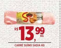 DB Supermercados Carré suíno sadia kg oferta