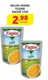 Roldão Milho-verde fugini sachê 170g oferta