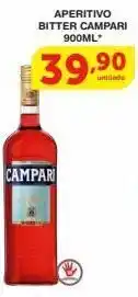 Roldão Aperitivo bitter campari 900ml* oferta