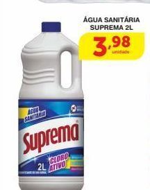 Roldão Água sanitária suprema 2l oferta