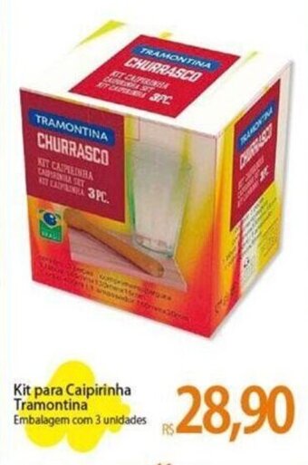 Atacadão Kit para Caipirinha Tramontina Embalagem com 3 unidades oferta