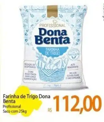 Atacadão Farinha de Trigo Dona Benta Profissional Saco com 25kg oferta