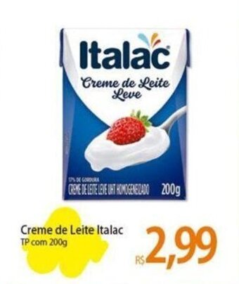 Creme de Leite Italac TP com 200g