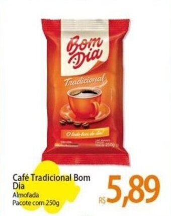 Atacadão Café Tradicional Bom Dia Almofada Pacote com 250g oferta