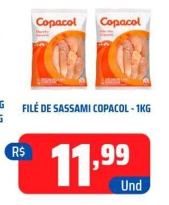 Tatico FILÉ DE SASSAMI COPACOL - 1KG oferta