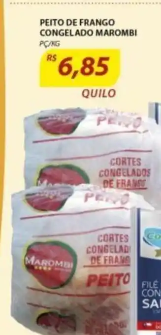 Assaí Atacadista File de Peito de Frango Congelado Marombi 1kg oferta