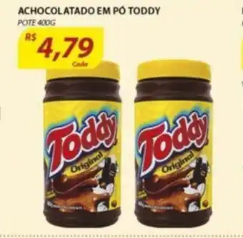 Assaí Atacadista Achocolatado em po Toddy 400g oferta