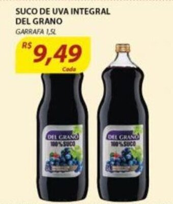 Assaí Atacadista Suco de Uva Integral Del Grano 1.5L oferta