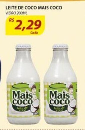 Assaí Atacadista Leite de Coco Mais Coco 200ml oferta