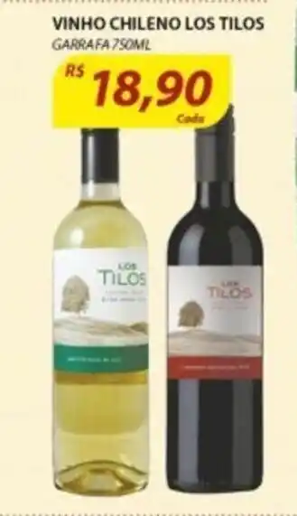 Vinho Chileno Los Tilos 750ml