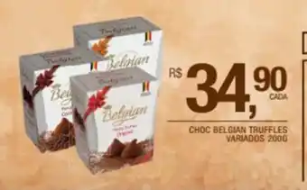 DB Supermercados Choc Belgian Truffles Variados 200g oferta