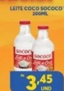 Atacadão Centro Sul Leite Coco Sococo VD 200ml oferta