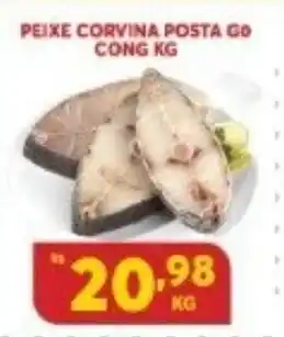 Atacadão Centro Sul Peixe Corvina Posta Go Cong. 1kg oferta