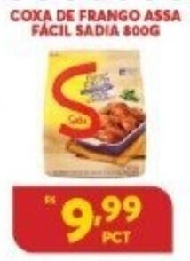 Atacadão Centro Sul Coxa de Frango Assa Facil Sadia 800g oferta
