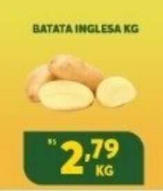 Atacadão Centro Sul Batata Inglesa 1kg oferta