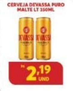 Cerveja Devassa puro Malte LT 350ml