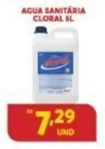 Atacadão Centro Sul Agua Sanitaria Cloral 5L oferta