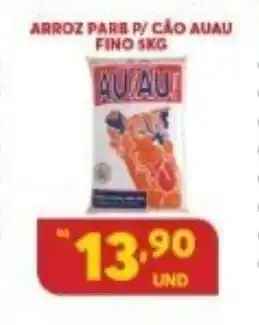 Atacadão Centro Sul Arroz Parb p/ Cao Auau Fino 5kg oferta
