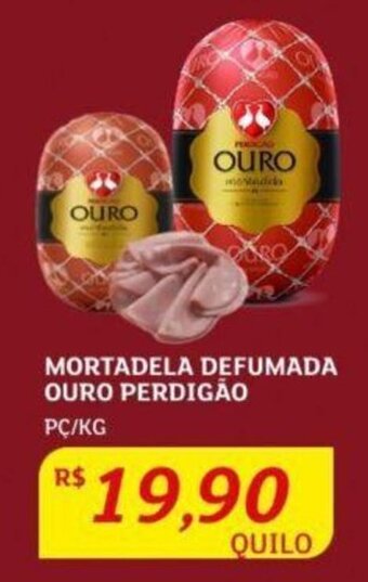 Assaí Atacadista MORTADELA DEFUMADA OURO PERDIGÃO PC/KG oferta
