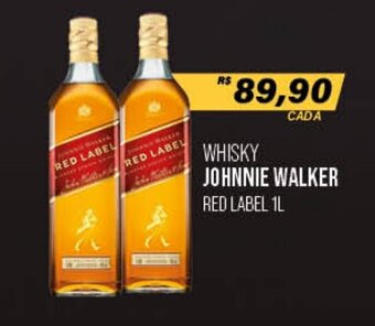 Cometa Supermercados WHISKY JOHNNIE WALKER RED LABEL 1L oferta