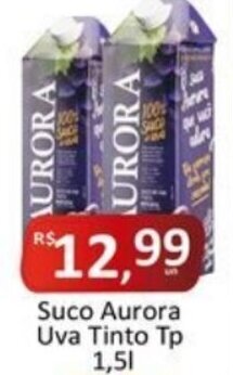 Rede Krill Suco Aurora Uva Tinto Tp oferta