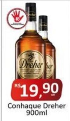 Conhaque Dreher 900ml