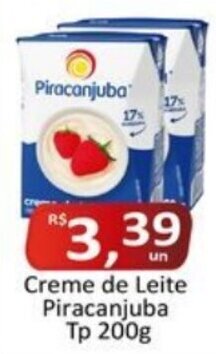 Creme de Leite Piracanjuba Tp 200g