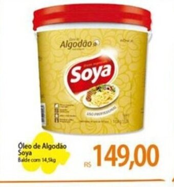 Atacadão Oleo de Algodáo Soya Balde com 14,5kg oferta